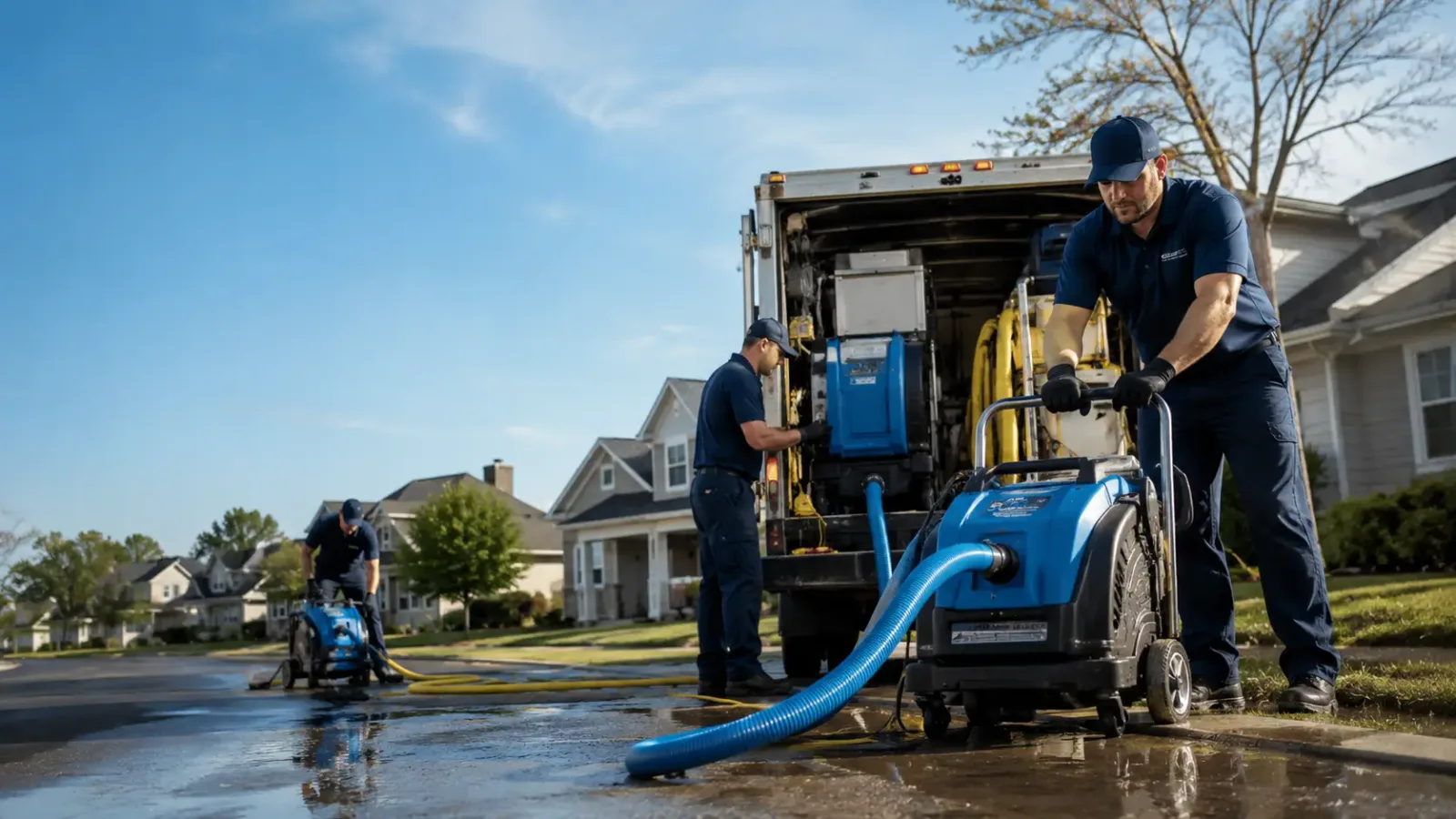 Flood Damage Cleanup in Alum Bridge, WV